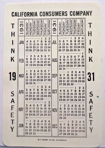 1931 california consumer - 1931,